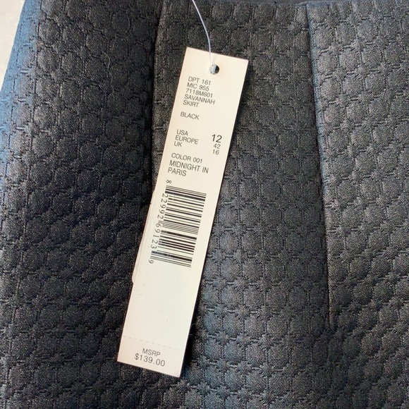 Antonio Melani black textured skirt - Picture 5 of 5